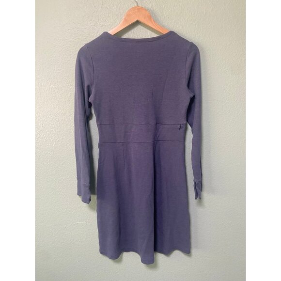 Toad & Co Women's 3/4 Sleeve Dress‎ with Back Pocket Size Medium - Picture 2 of 8